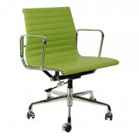 Офисное кресло Eames Style EA 117 Салатовая кожа