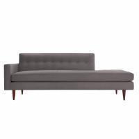 Диван Bantam Studio Sofa Серо-коричневый микровелюр
