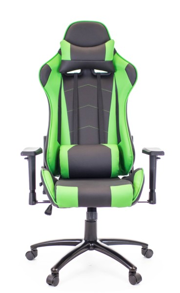 Кресло игровое Lotus S9 Экокожа Зеленый