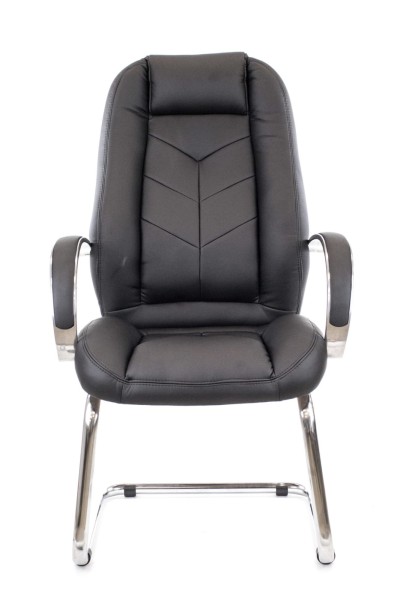 Кресло для посетителей Drift Lux CF Экокожа Черный
