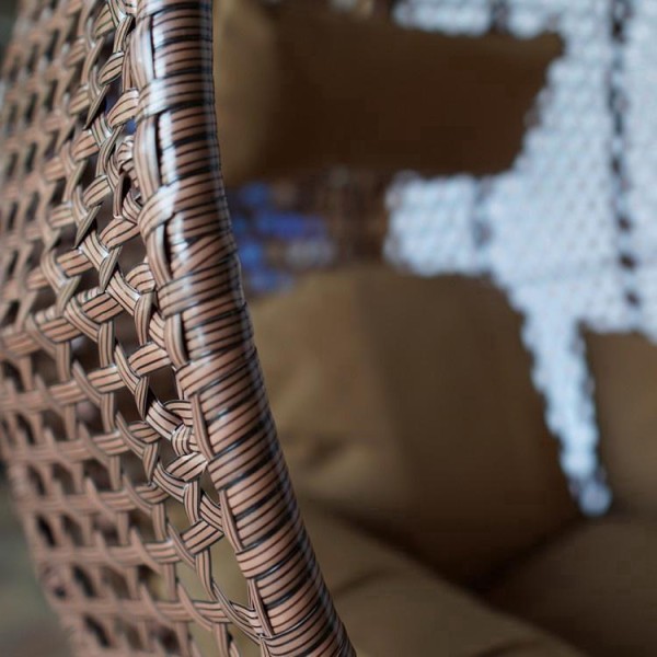 Подвесное кресло-яйцо Morocco из ротанга большое