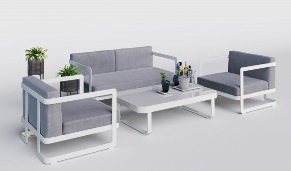 Комплект уличной мебели VILLINO Grey Gardenini
