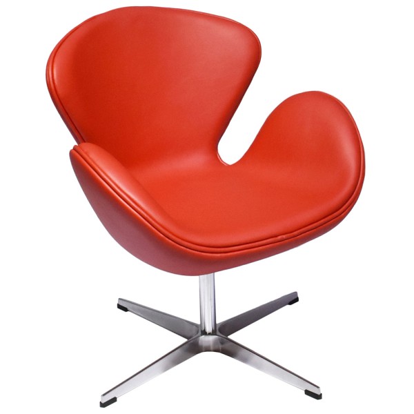 Кресло SWAN CHAIR красный