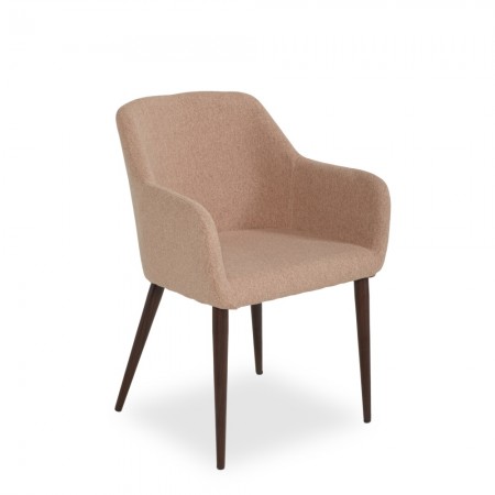 Обеденный стул Federica Pranzo Светло-коричневый DM05 ткань