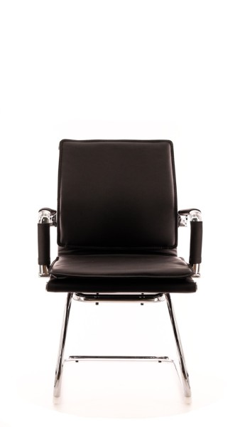 Кресло для посетителей Nerey CF Экокожа Черный