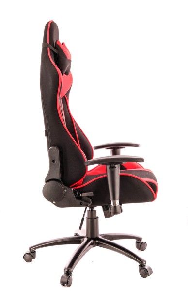 Кресло игровое Lotus S4 Ткань Красный