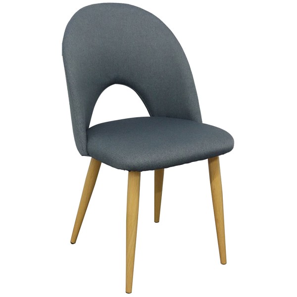 Комплект из 2-х стульев Cleo сине-серый