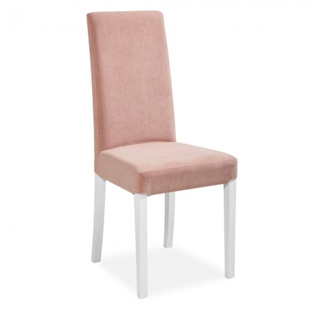 Деревянный стул Gloria Pranzo Розовый велюр