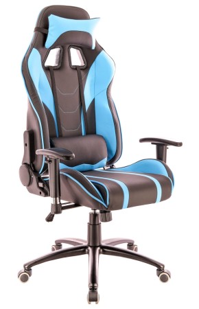Кресло игровое Lotus S16 Экокожа Голубой