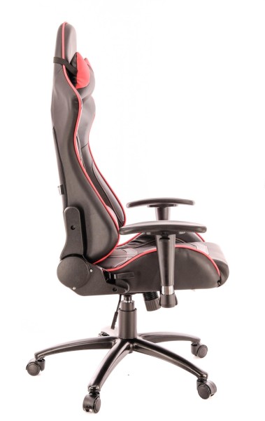 Кресло игровое Lotus S10 Экокожа Красный